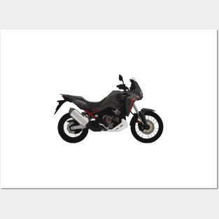 Motorcycle Honda CRF1100L Africa Twin Posters and Art